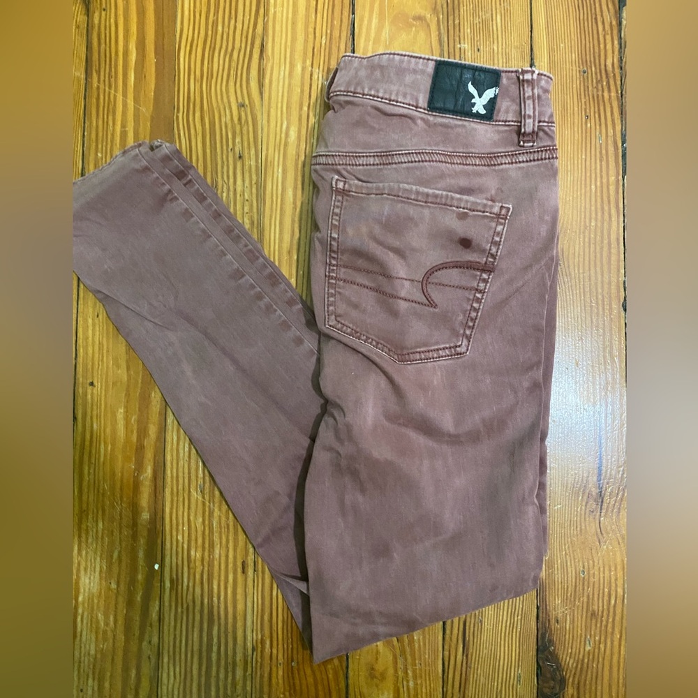 American Eagle Outfitters Pink Jeggings - Size 4